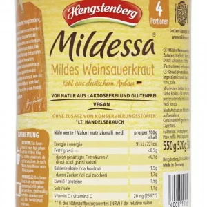 Hengstenberg Mildessa Weinsauerkraut Mild 10