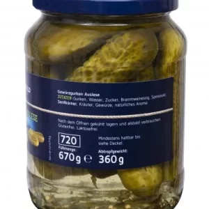 Küstengold Gewürzgurken Auslese Fein-würzig 7