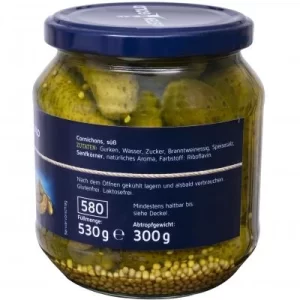 Küstengold Cornichons Süß 7
