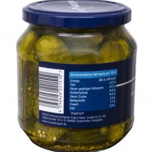 Küstengold Cornichons Süß 9