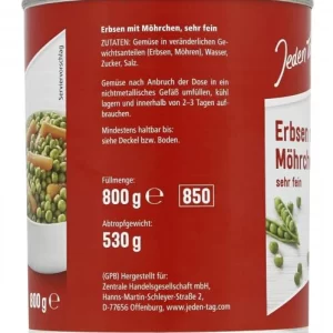Jeden Tag Erbsen Mit Möhren Sehr Fein 9
