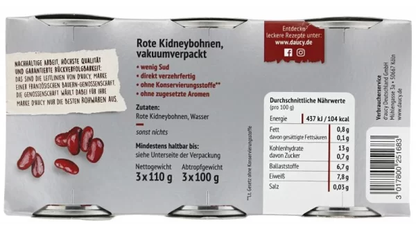 D’aucy Kidneybohnen 3