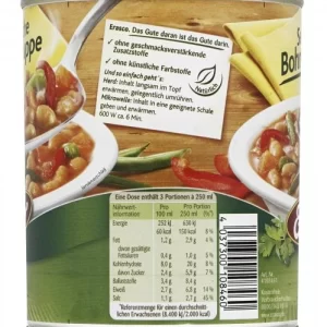 Erasco Serbische Bohnensuppe 7