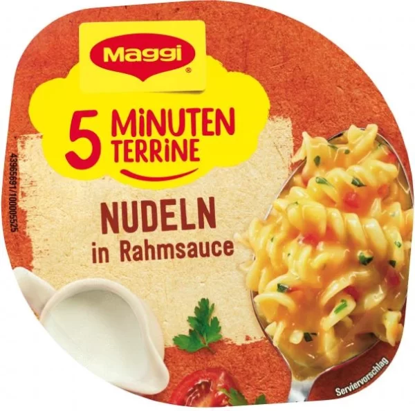 Maggi 5 Minuten Terrine Nudeln In Rahmsauce 4