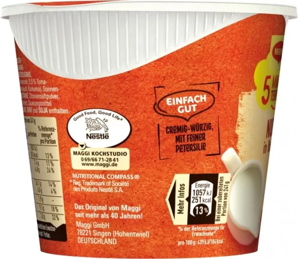 Maggi 5 Minuten Terrine Nudeln In Rahmsauce 5