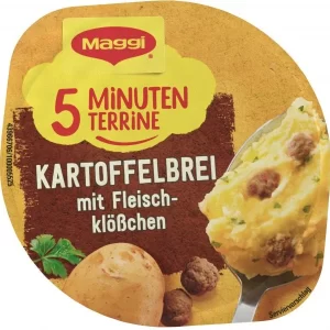 Maggi 5 Minuten Terrine Kartoffelbrei Mit Fleischklößchen 11