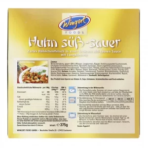 Wingert Foods Huhn Süß-sauer 6