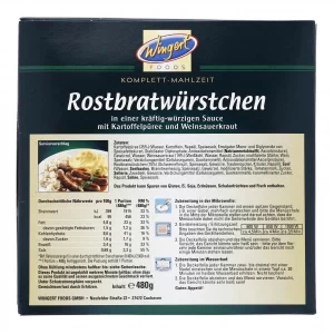 Wingert Foods Rostbratwürstchen 6