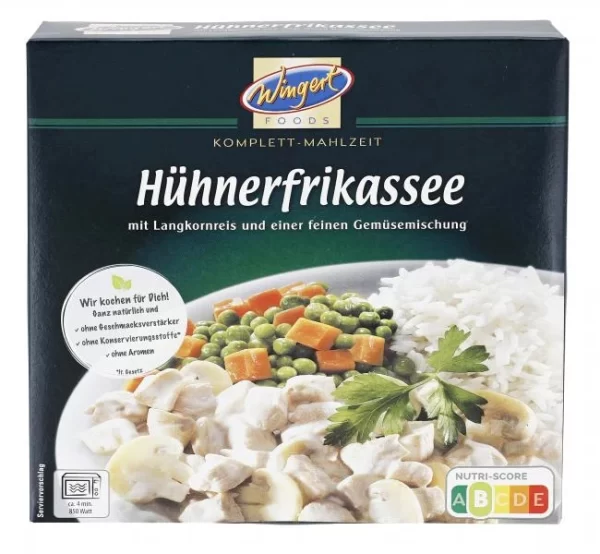 Wingert Foods Hühnerfrikassee 1