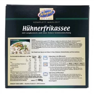 Wingert Foods Hühnerfrikassee 6