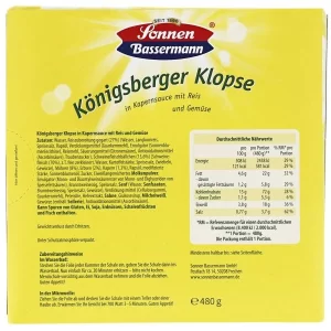 Sonnen Bassermann Königsberger Klopse 6
