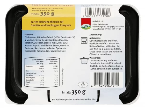 Eifel Mr. Fix Hähnchen Curry 3