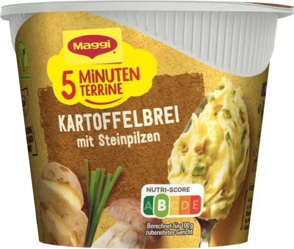 Maggi 5 Minuten Terrine Kartoffelbrei Mit Steinpilzen 3