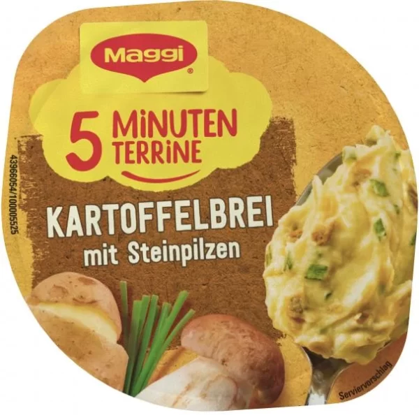 Maggi 5 Minuten Terrine Kartoffelbrei Mit Steinpilzen 4