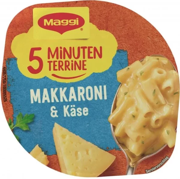 Maggi 5 Minuten Terrine Makkaroni & Käse 4