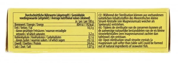 La Miranda Makrelenfilet In Sonnenblumenöl 3