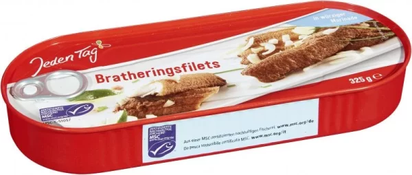 Jeden Tag Bratheringsfilets In Würziger Marinade 1