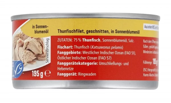Jeden Tag Thunfischfilets In Öl 3