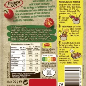 Maggi Fix Für Bologneser-Gratin 6