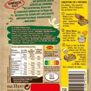 Maggi Fix Für Nudel-Schinken Gratin 6