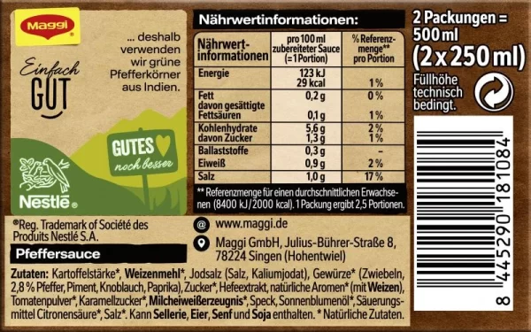 Maggi Pfeffer Sauce 3