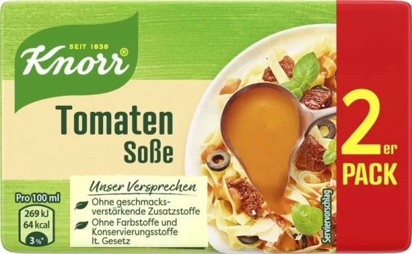 Knorr Tomaten Soße 1