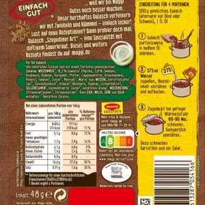 Maggi Fix Für Gulasch 6