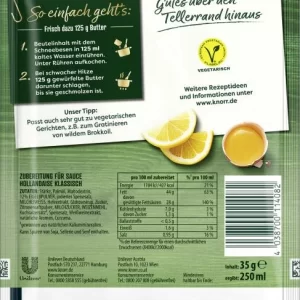 Knorr Feinschmecker Sauce Hollandaise Klassisch 7