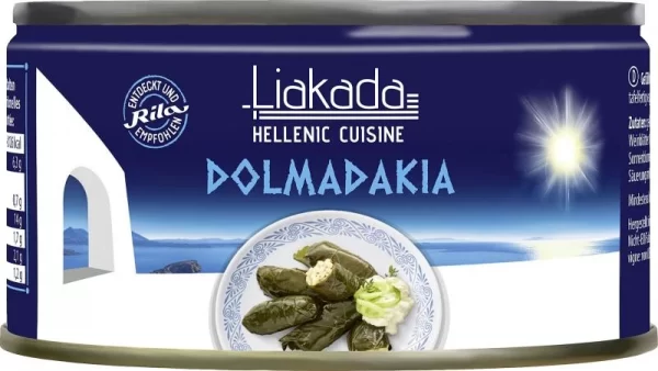 Liakada Domadakia Weinblätter Mit Reis 1