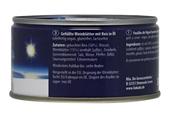Liakada Domadakia Weinblätter Mit Reis 3