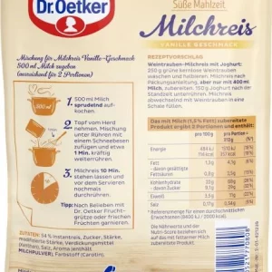 Dr. Oetker Süße Mahlzeit Milchreis Vanille 6