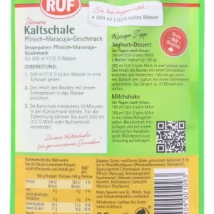 Ruf Instant Kaltschale Pfirsich-Maracuja Geschmack 6